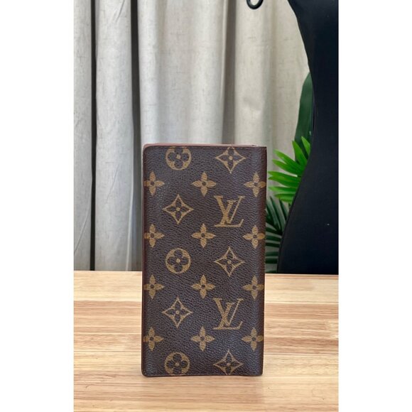 Authentic Louis Vuitton Monogram Porte Valeurs Checkbook Wallet - Picture 2 of 10